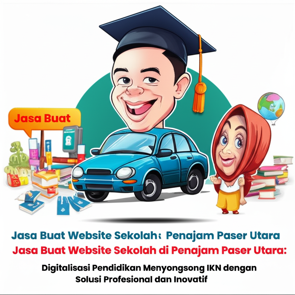 Jasa Buat Website Sekolah di Penajam Paser Utara: Digitalisasi Pendidikan Menyongsong IKN dengan Solusi Profesional dan Inovatif