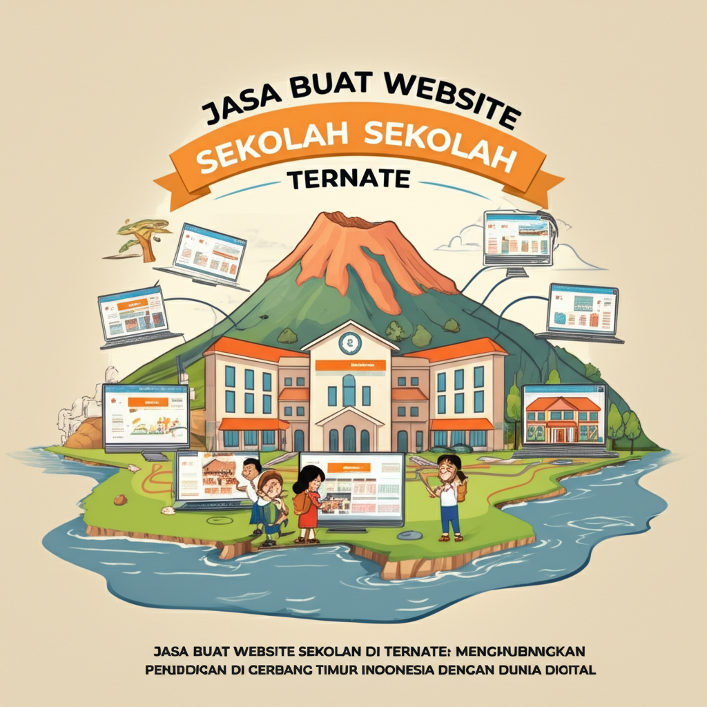 Jasa Buat Website Sekolah di Ternate: Menghubungkan Pendidikan di Gerbang Timur Indonesia dengan Dunia Digital