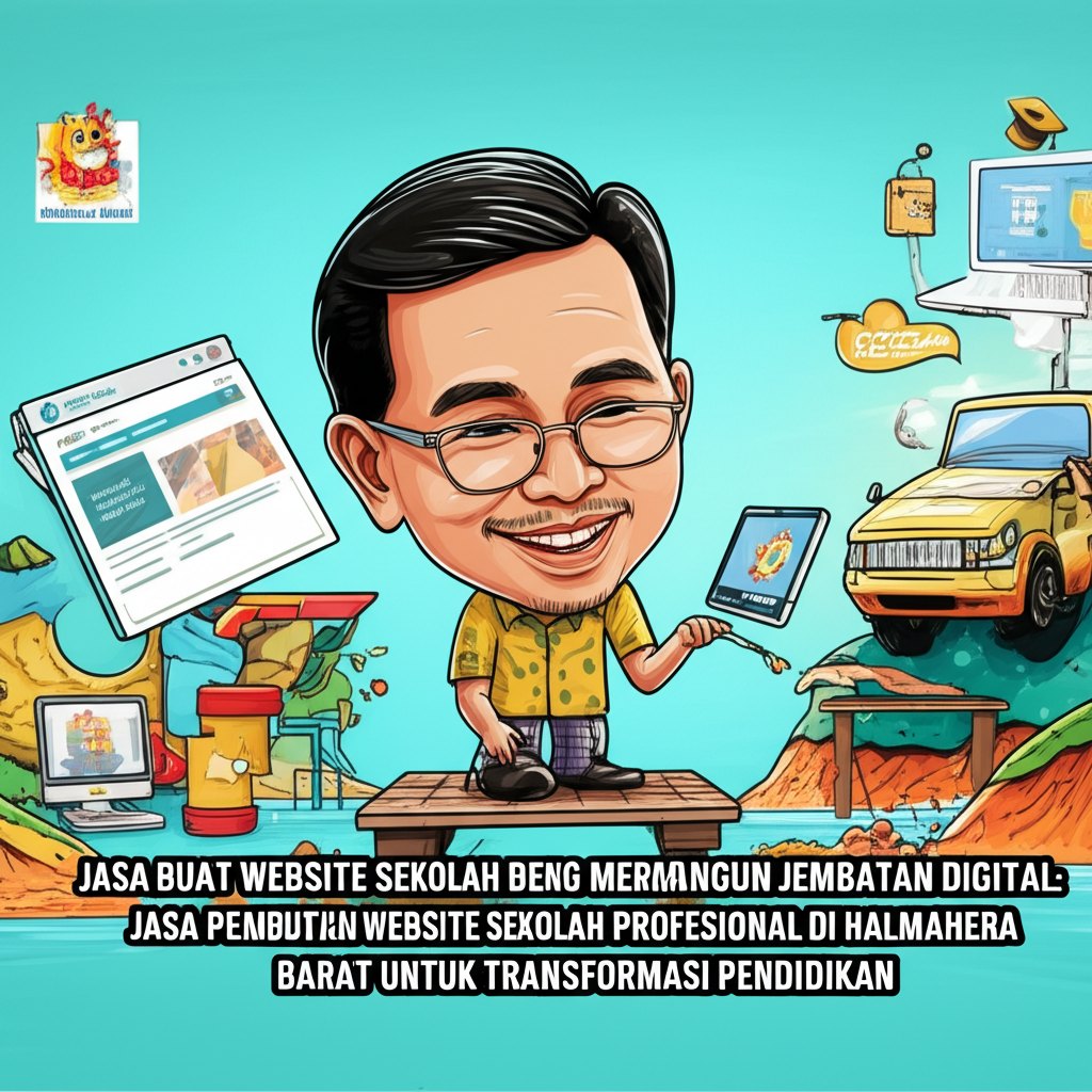 Membangun Jembatan Digital: Jasa Pembuatan Website Sekolah Profesional di Halmahera Barat untuk Transformasi Pendidikan