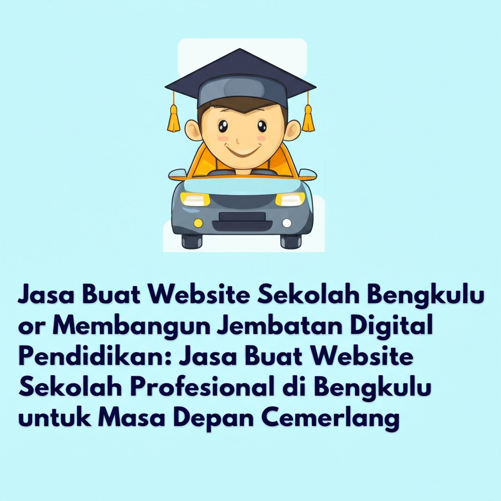 Membangun Jembatan Digital Pendidikan: Jasa Buat Website Sekolah Profesional di Bengkulu untuk Masa Depan Cemerlang