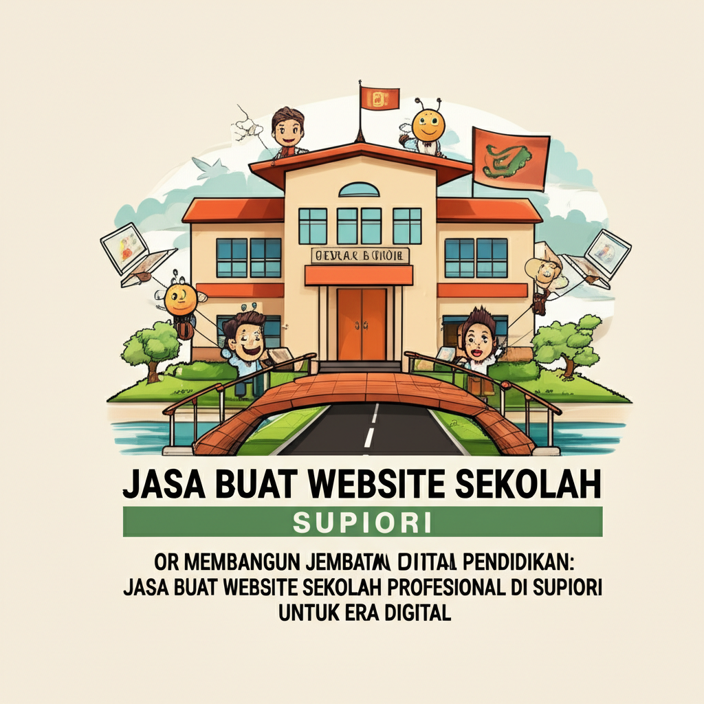Membangun Jembatan Digital Pendidikan: Jasa Buat Website Sekolah Profesional di Supiori untuk Era Digital