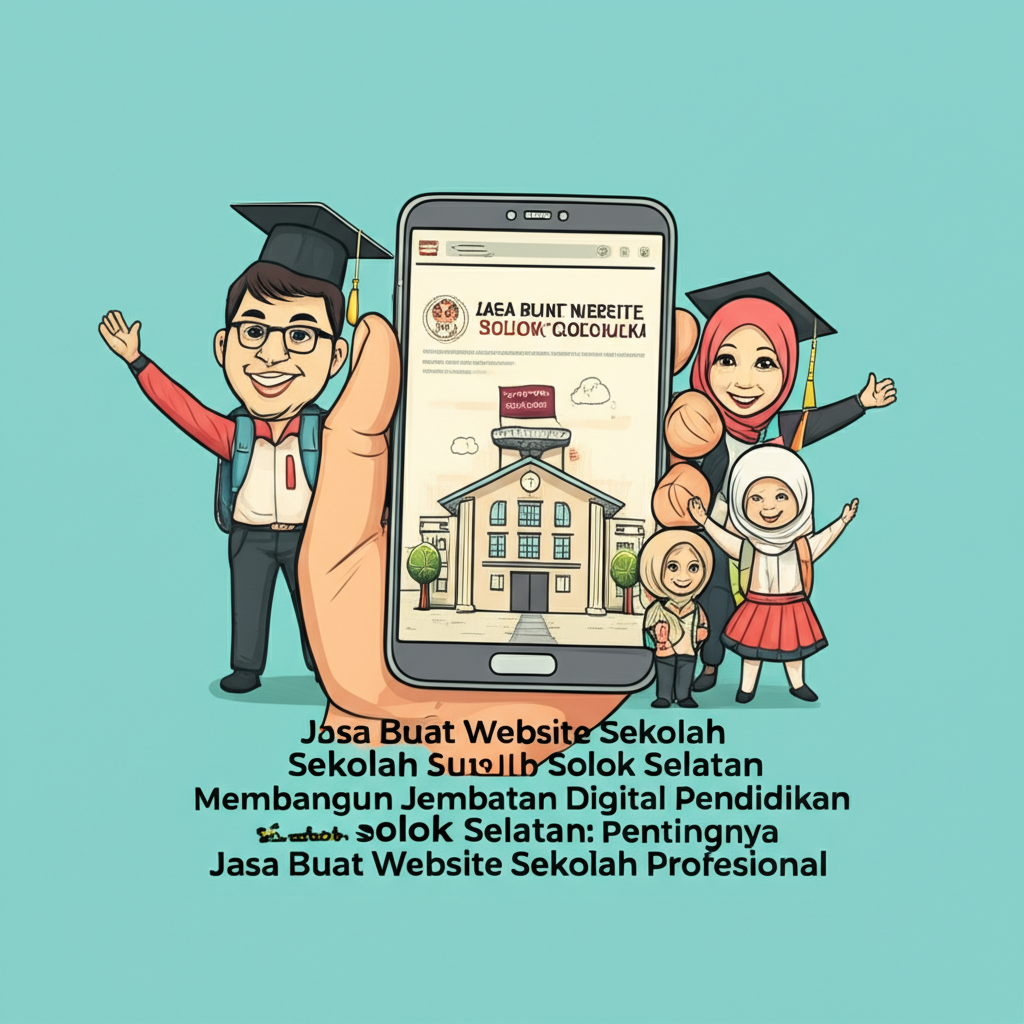 Membangun Jembatan Digital Pendidikan di Solok Selatan: Pentingnya Jasa Buat Website Sekolah Profesional