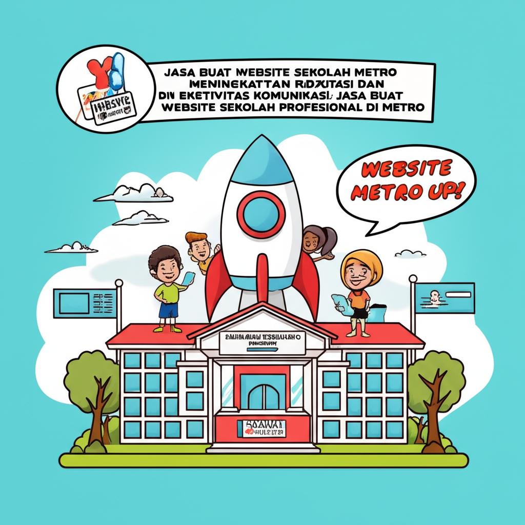 Meningkatkan Reputasi dan Efektivitas Komunikasi: Jasa Buat Website Sekolah Profesional di Metro