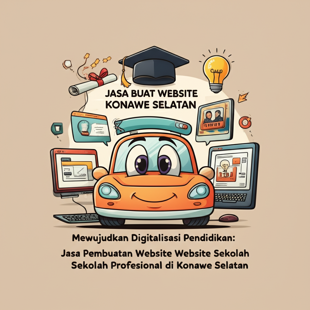 Mewujudkan Digitalisasi Pendidikan: Jasa Pembuatan Website Sekolah Profesional di Konawe Selatan