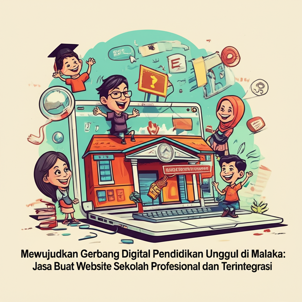 Mewujudkan Gerbang Digital Pendidikan Unggul di Malaka: Jasa Buat Website Sekolah Profesional dan Terintegrasi