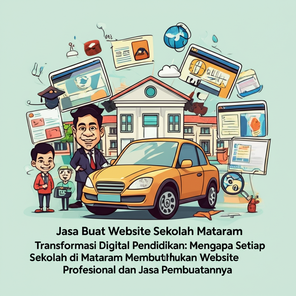 Transformasi Digital Pendidikan: Mengapa Setiap Sekolah di Mataram Membutuhkan Website Profesional dan Jasa Pembuatannya