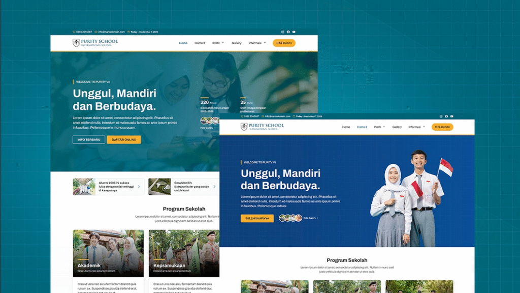web sekolah